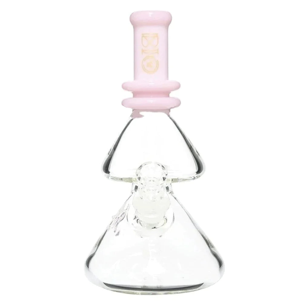 BIO Double Stacked Beaker Water Pipe 8"