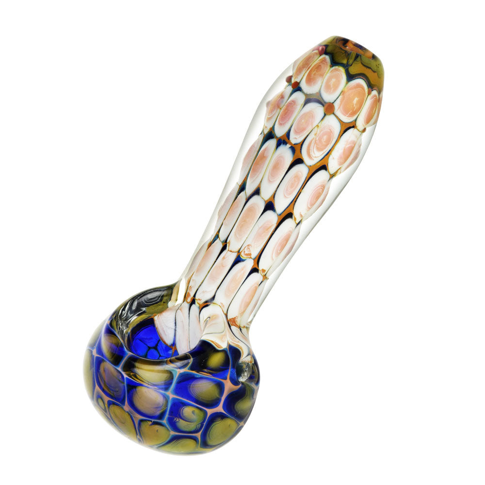 Desert at Night Glass Spoon Pipe 3.75"