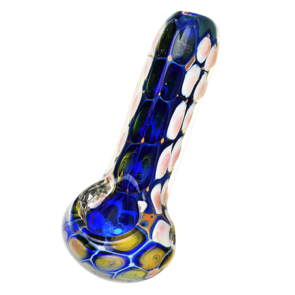 Desert at Night Glass Spoon Pipe 3.75"