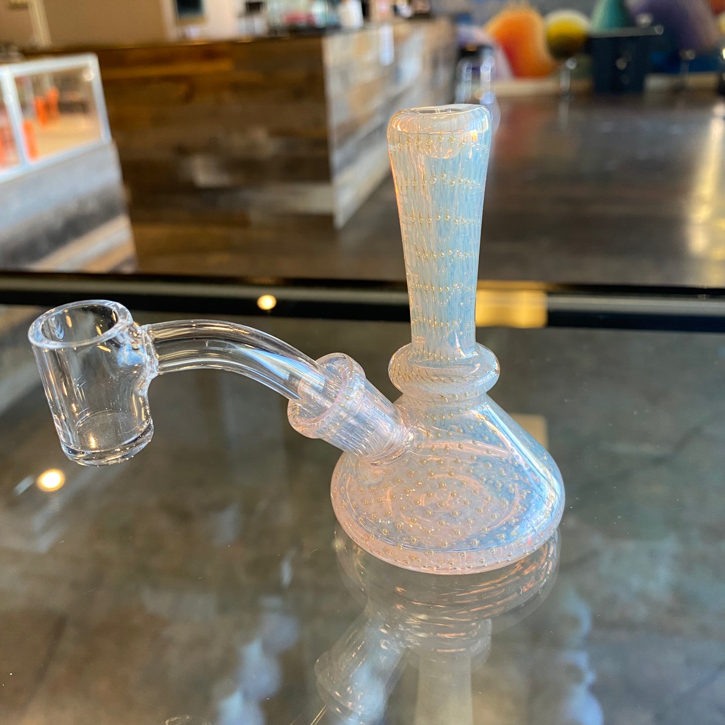 Pulsar Mini Beaker Fumed 45D Rig 4"