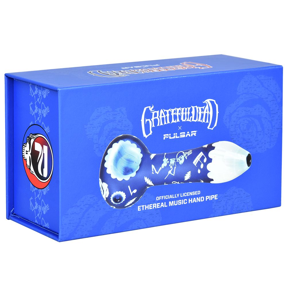 Grateful Dead x Pulsar Ethereal Music Hand Pipe 4.75"
