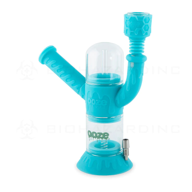 OOZE 4-In-1 CRANIUM Hybrid Silicone Nectar Collector / Water Pipe
