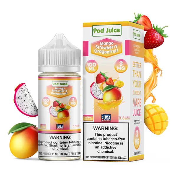 Mango Strawberry Dragonfruit 100ml
