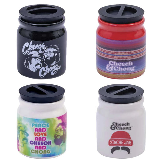 Cheech & Chong Ceramic Storage Jar Assorted Color