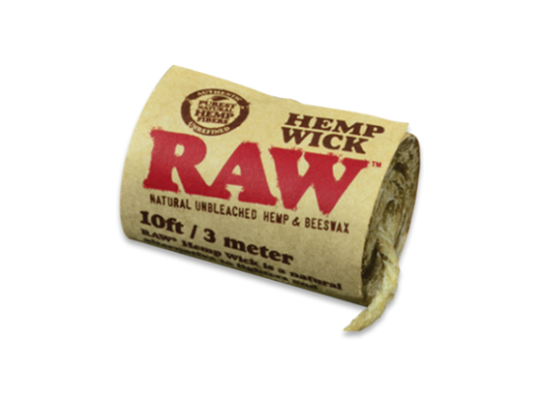 RAW Hemp Wick - 10ft