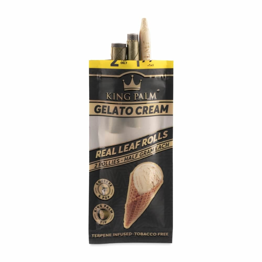 King Palm Rollies (2-Pack) Gelato Cream