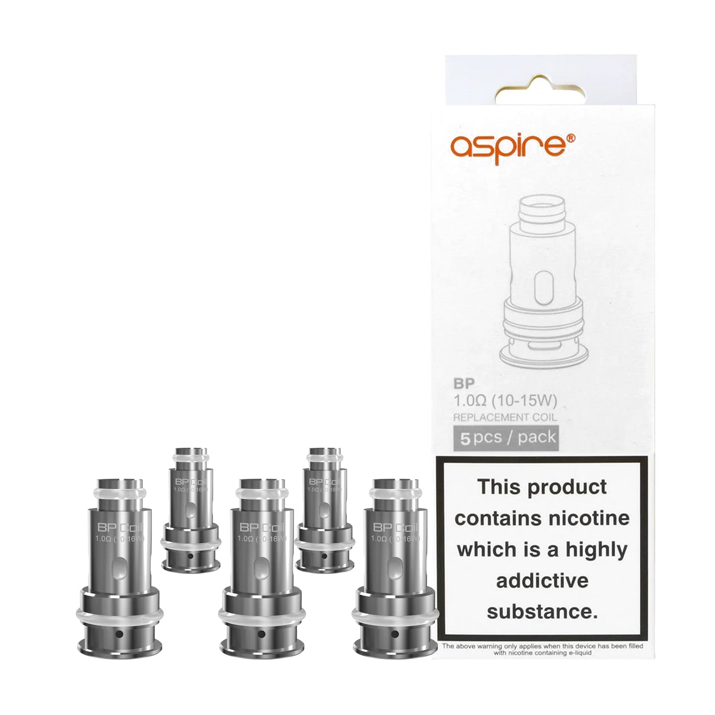 BP Coils (5-Pack) Double-Shot 0.6ohm