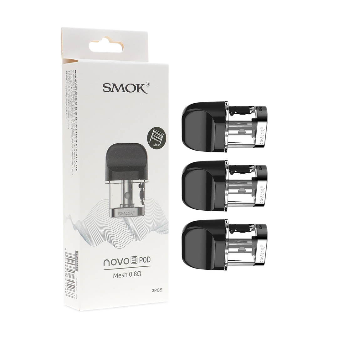 Novo 3 Pods (3-Pack) Mesh 0.8ohm