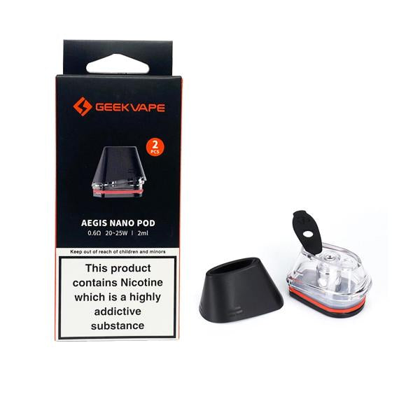 Aegis Nano Replacement Pods (2-Pack) E-CIG 101 Aegis Nano Replacement Pods (2-Pack) E-CIG 101