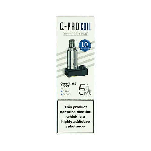 Orion Q-PRO Coils (5-Pack) 1.0ohm