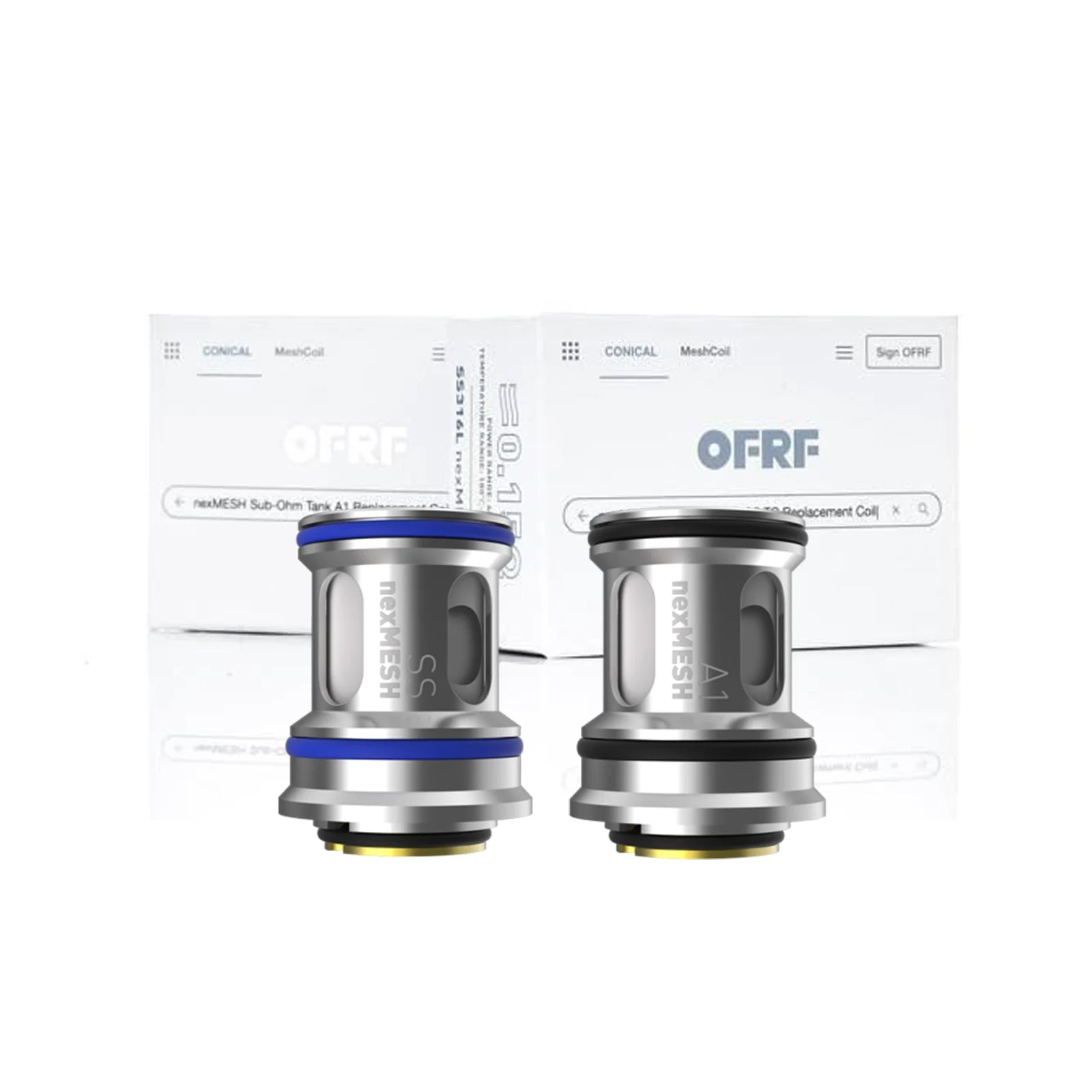 NexMesh SubOhm Tank Coils (2Pack) 0.2ohm A1 ECIG 101