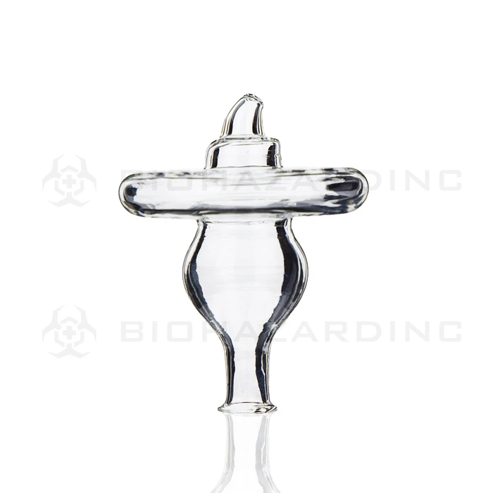 Bio Directional Bubble Glass Carb Cap - Clear