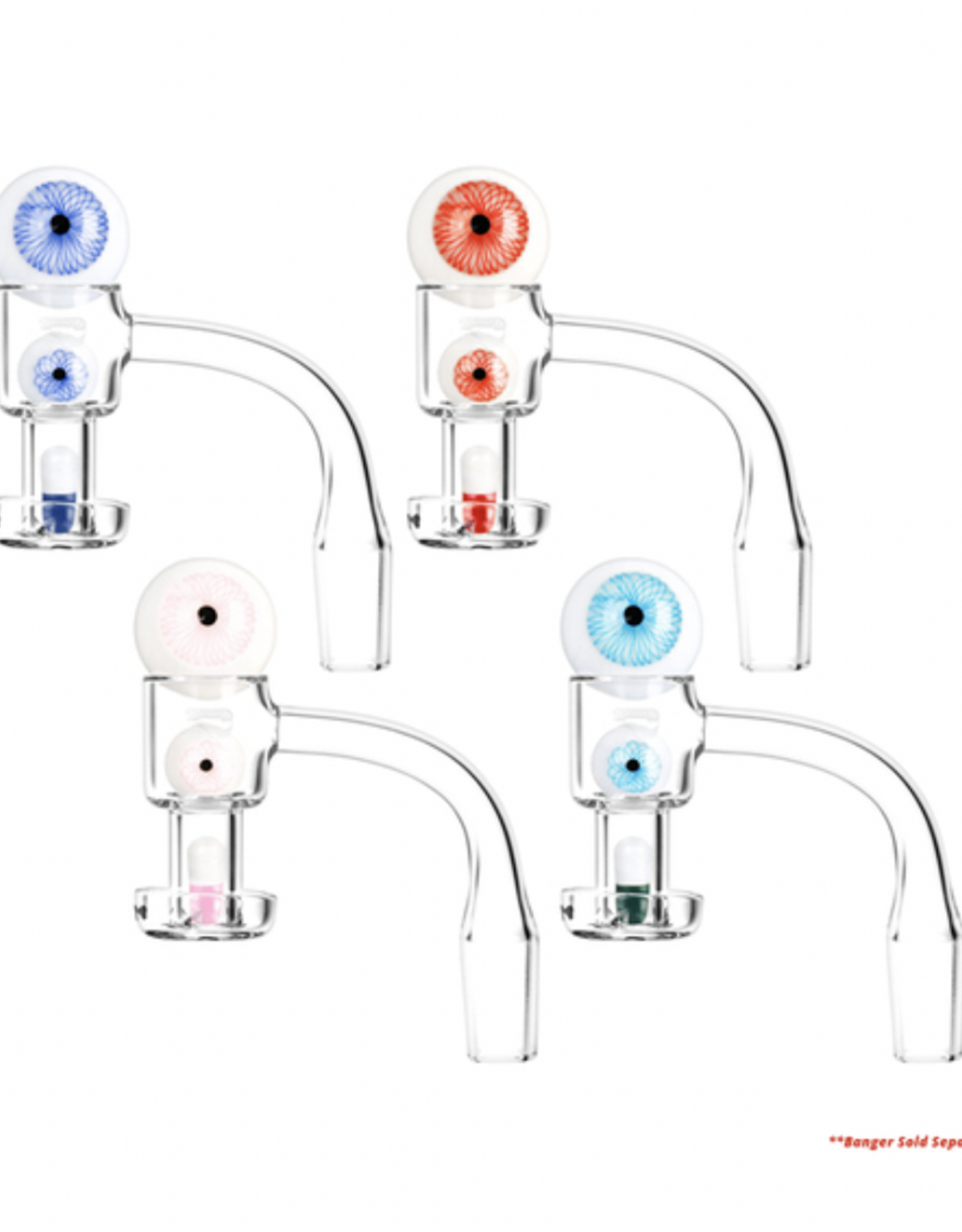 Pulsar Terp Slurper - All Eyes On Me Set - 3pc