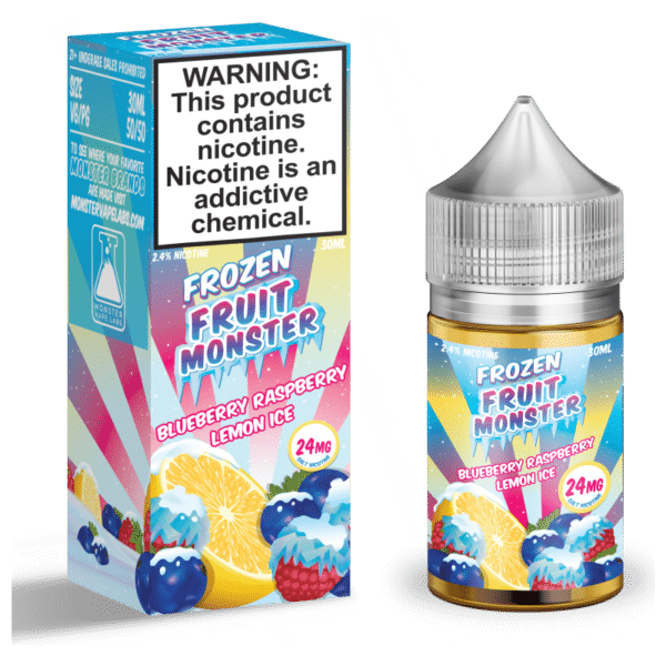 Frozen Fruit Monster Blue Raspberry Lemon Ice Salt 30mL