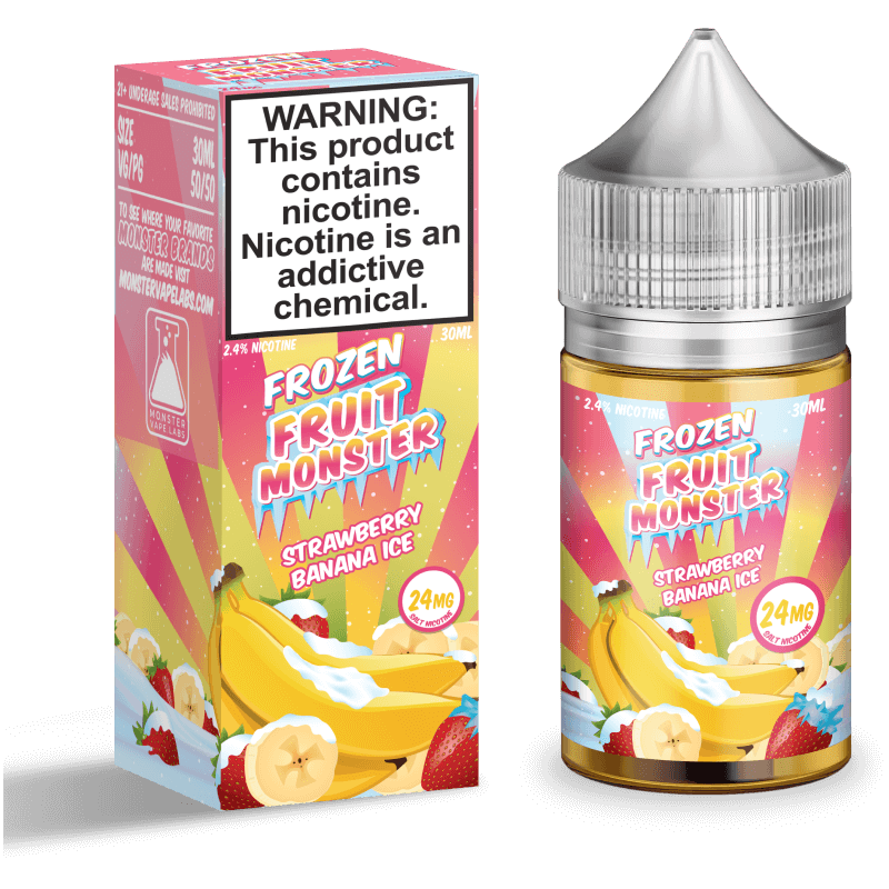 Frozen Fruit Monster Strawberry Banana Ice Salt 30mL