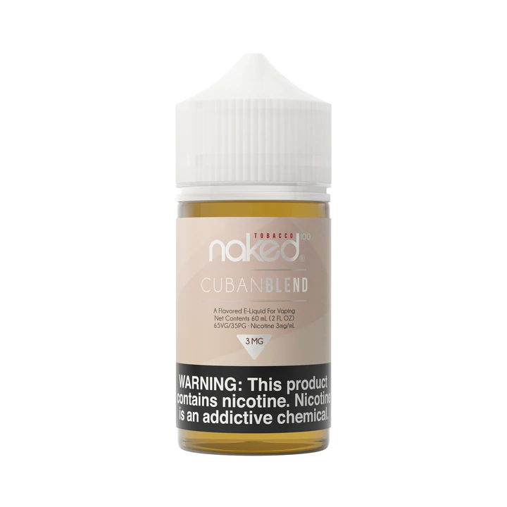 Zero Nicotine - Cuban Blend 60ml 00mg E-CIG 101 Zero Nicotine - Cuban Blend 60ml 00mg E-CIG 101