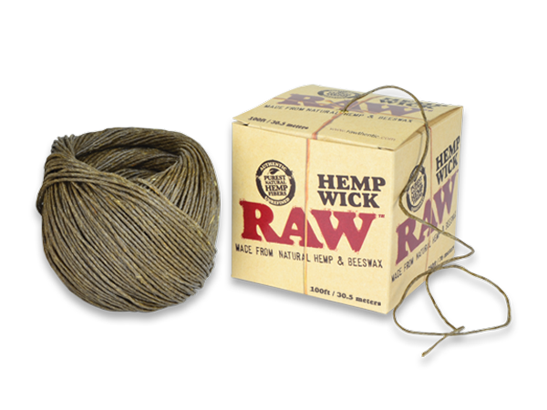 RAW Hemp Wick Ball - 100ft