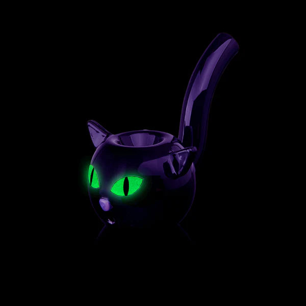 Binx (Halloween 2023 Edition) - Black Cat Hand Pipe