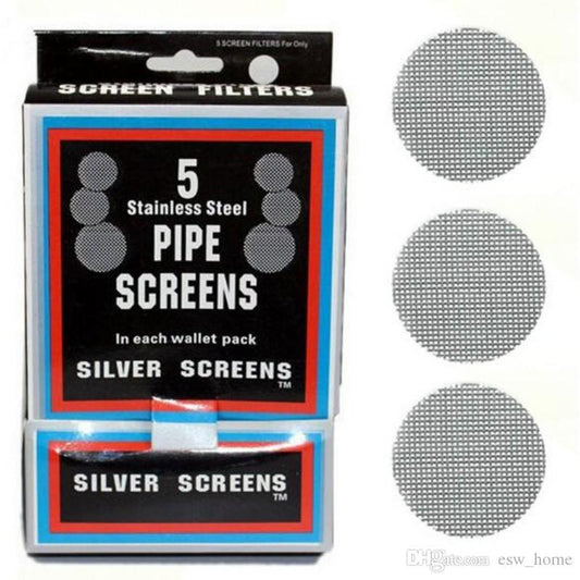 Stainless Steel Screens (5-Pack)