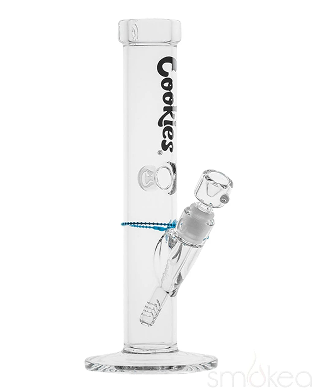 Cookies Original Straight Tube Water Pipe 13.25"