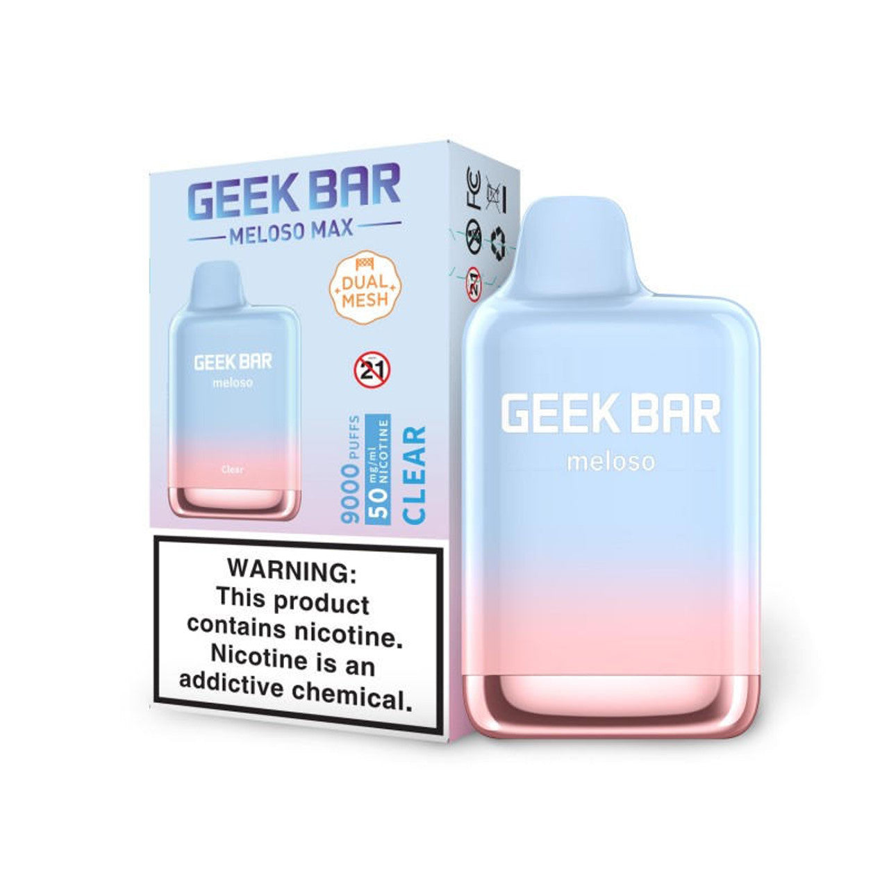 Geek Bar Meloso Max Disposable 9000 Puffs 5%