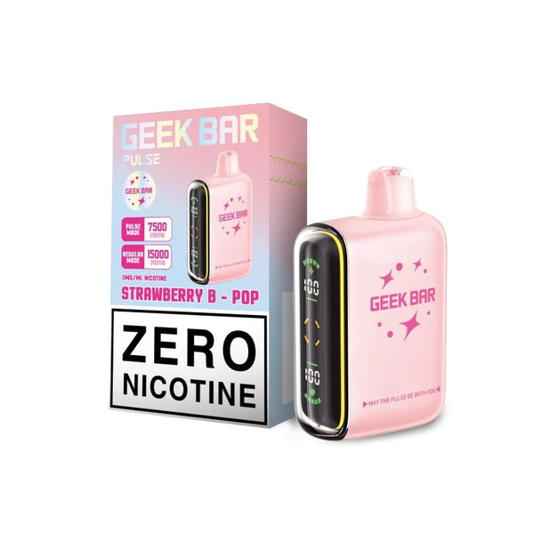 (Zero Nicotine) Geek Bar Pulse Disposable 15k Puffs 0%