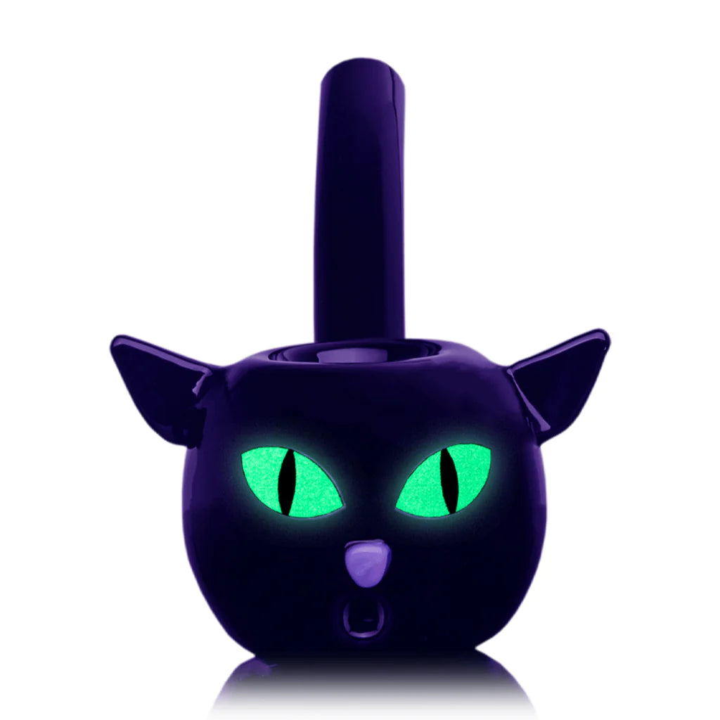 Binx (Halloween 2023 Edition) - Black Cat Hand Pipe