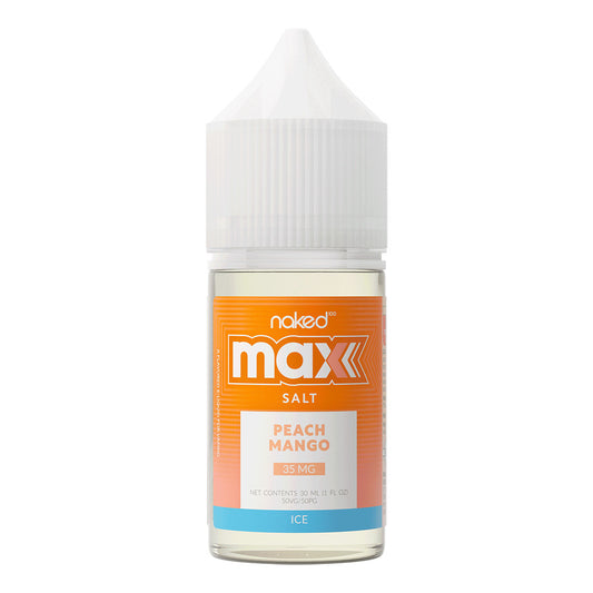 Naked MAX Peach Mango Ice Salt 30ml