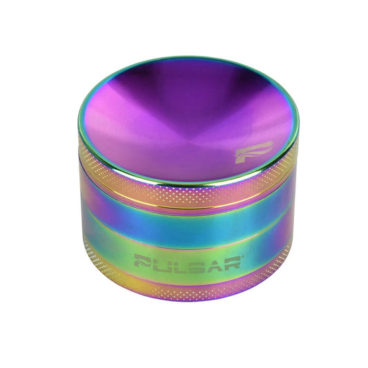 Rainbow Anodized Aluminum Grinder 4pc 2.5"