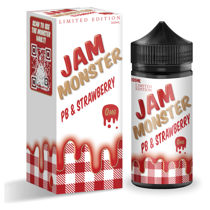 Jam Monster PB & Strawberry 100ml