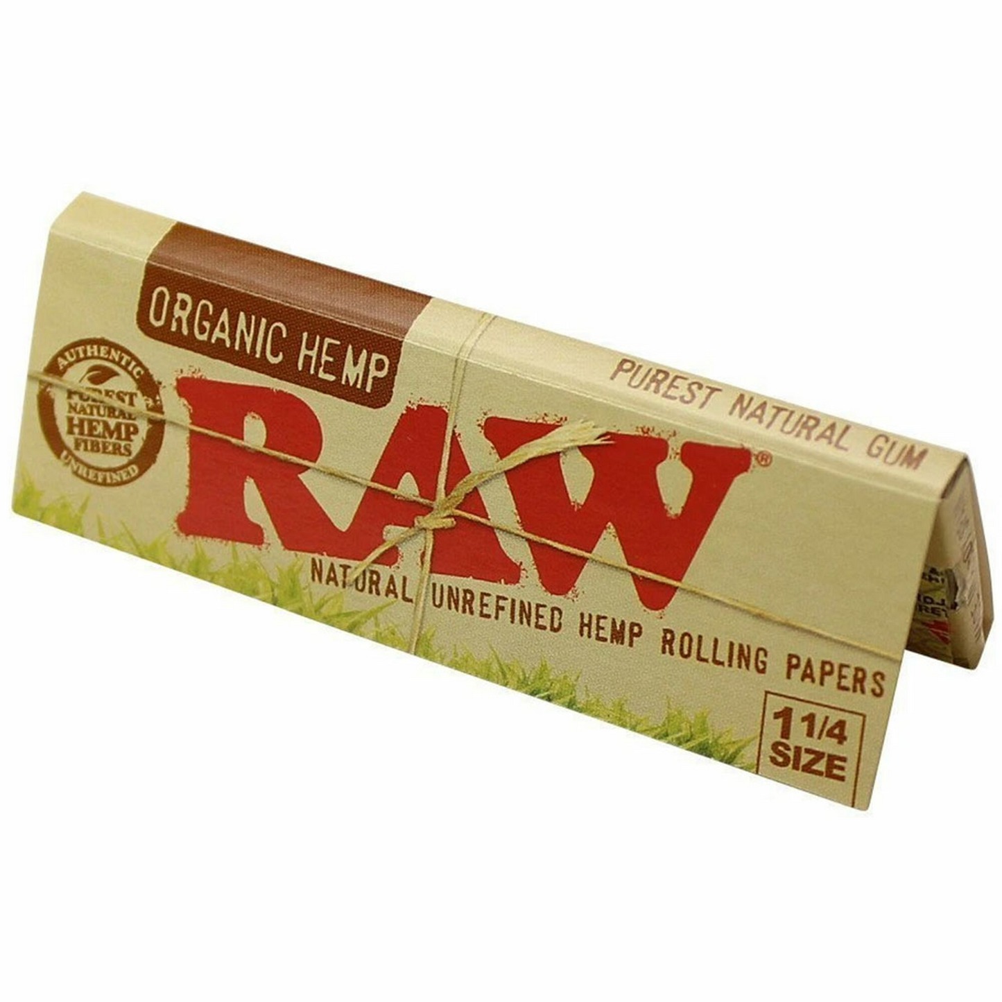 RAW Organic Hemp Papers King (32/Pack)