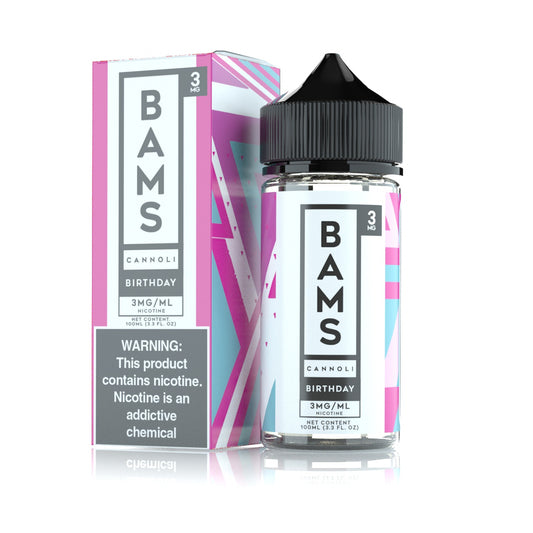 Zero Nicotine - Birthday Cannoli 100ml 00mg