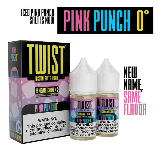 Pink 0* (Iced Pink Punch) Nic Salt 60ml