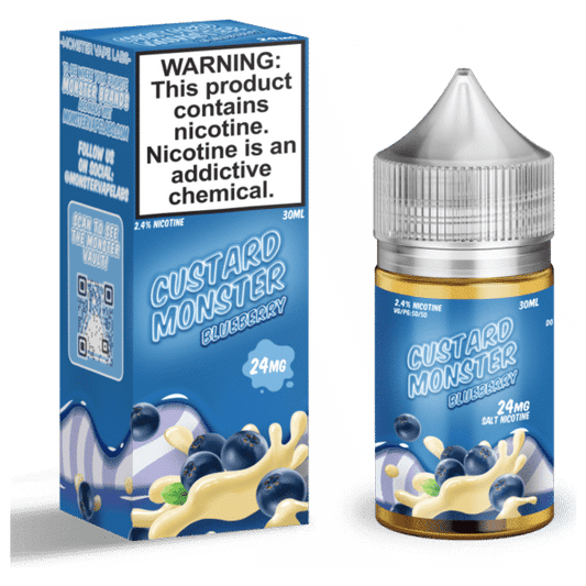 Custard Monster Blueberry Salt 30ml