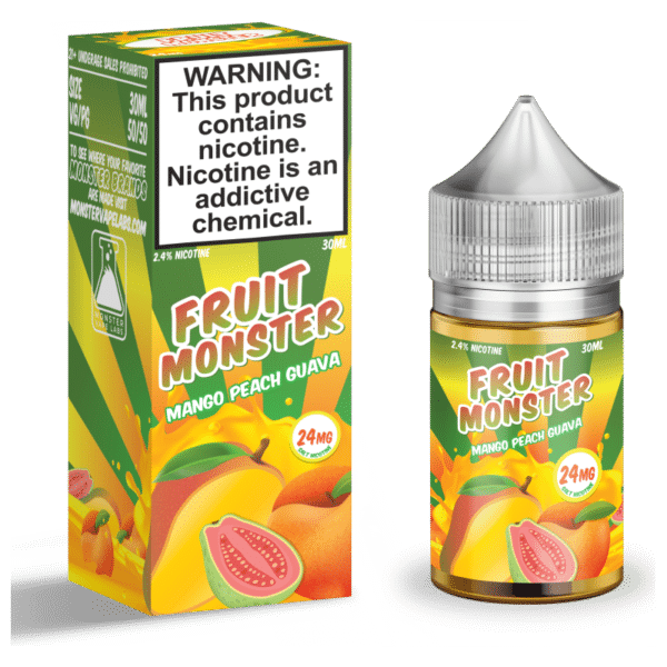 Fruit Monster Mango Peach Guava Salt 30ml