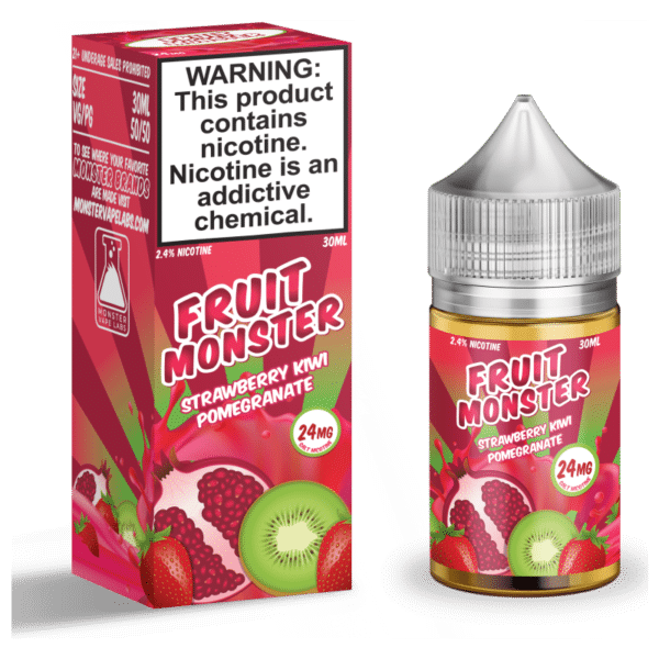 Fruit Monster Strawberry Kiwi Pomegranate Salt 30ml