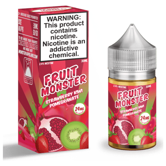 Fruit Monster Strawberry Kiwi Pomegranate Salt 30ml