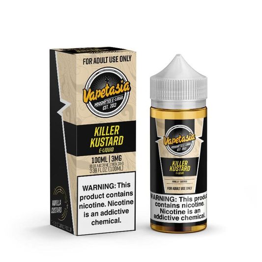 Zero Nicotine - Vanilla Killer Kustard 100ml 00mg