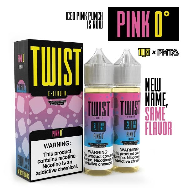Pink 0* (Iced Pink Punch) 120mL