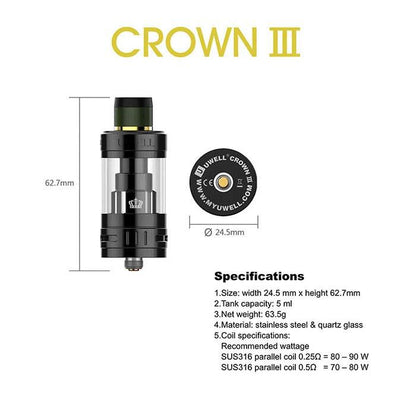 Crown 3 Coils (4-Pack)